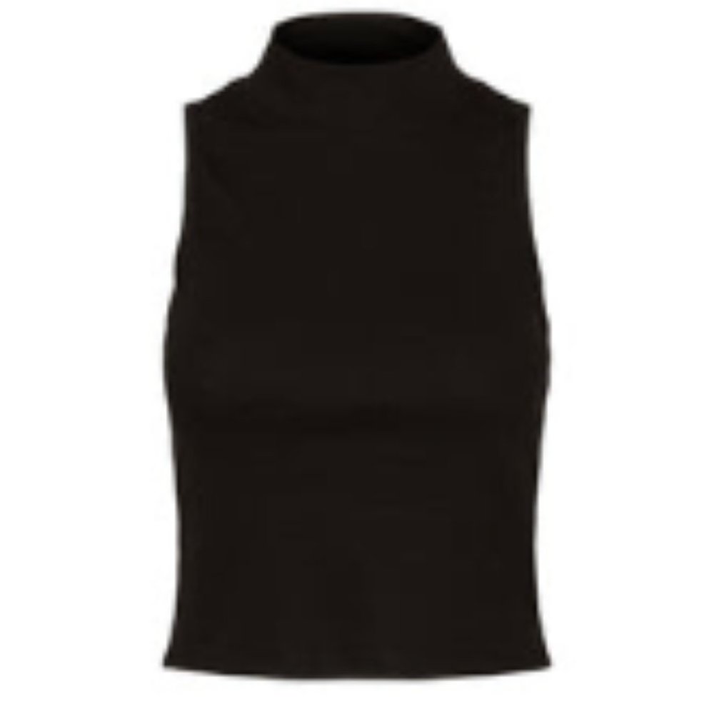 Vero Moda High Neck Cropped Cami